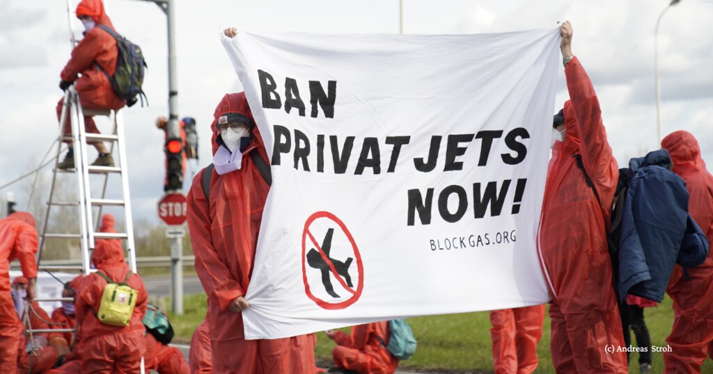 Gaskonferenz: Privatjetterminal des Flughafens VIE blockiert